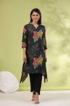 Label khoj Muslin Printed Designer Kurti With Bottom Wholesale Shop In Surat
